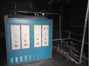 150KW电磁采暖炉安装实例